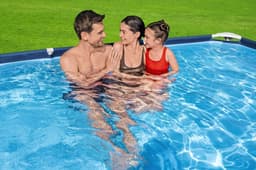 Piscine fuori terra Set piscina da 300x201x66 cm blu scuro Bestway 5