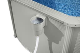 Piscine fuori terra Set piscina Hydrium grigio chiaro da 460x120 cm Bestway 9