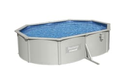 Piscine fuori terra Set piscina Hydrium grigio chiaro da 500x366x122 cm Bestway 3