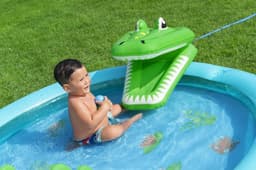 Giochi gonfiabili per bambini Playcenter gonfiabile Crocodile Cove per bambini Bestway 3