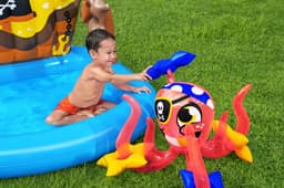 Giochi gonfiabili per bambini Playcenter gonfiabile Nave dei Pirati Bestway 4