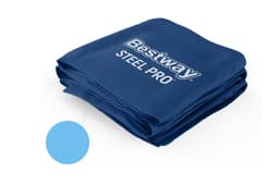 Ricambi Piscine e Spa Liner di ricambio per piscina rotonda Steel Pro da 366x76 cm blu scuro Bestway 1