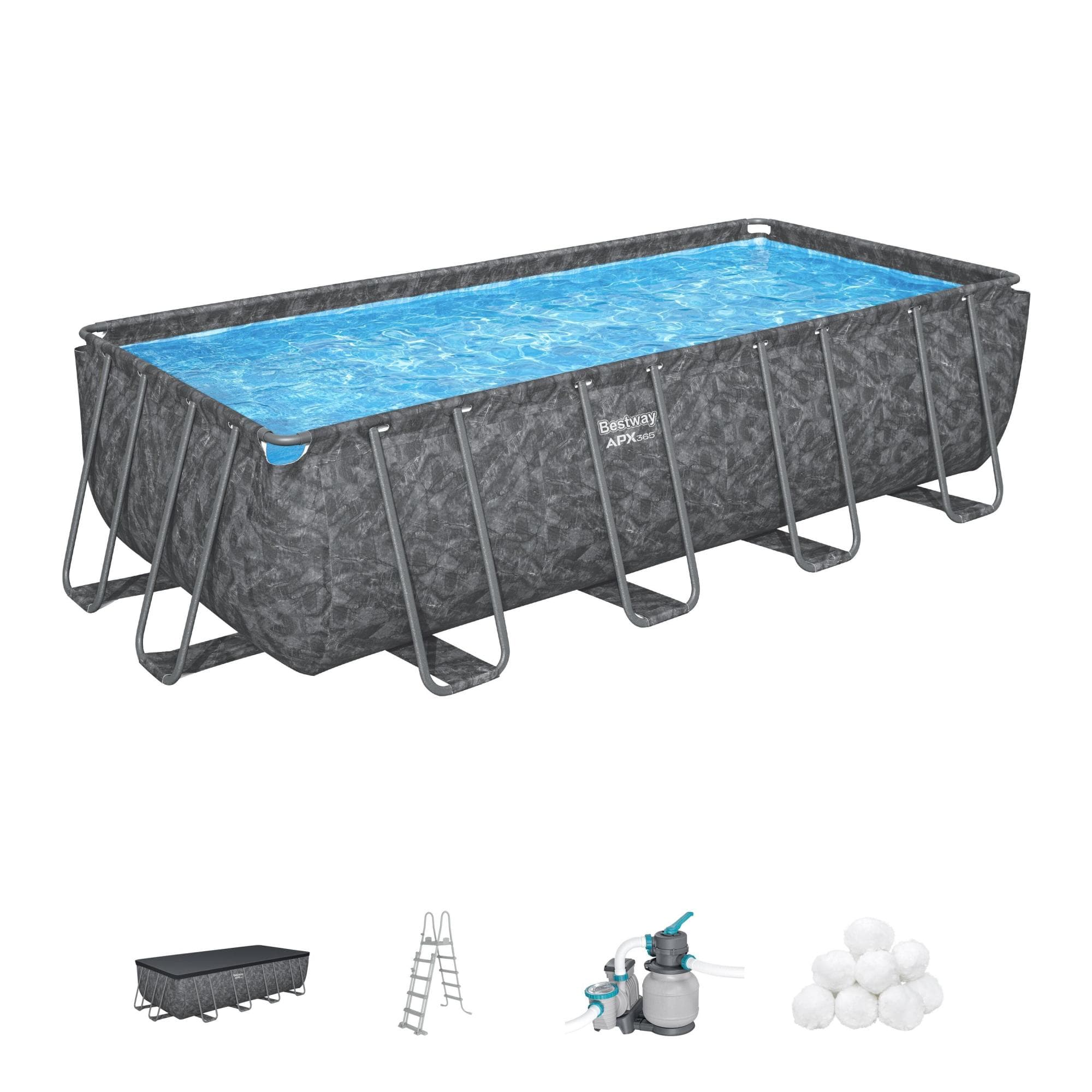 Piscine fuori terra Set piscina APX 365 da 549x274x132 cm Bestway 1