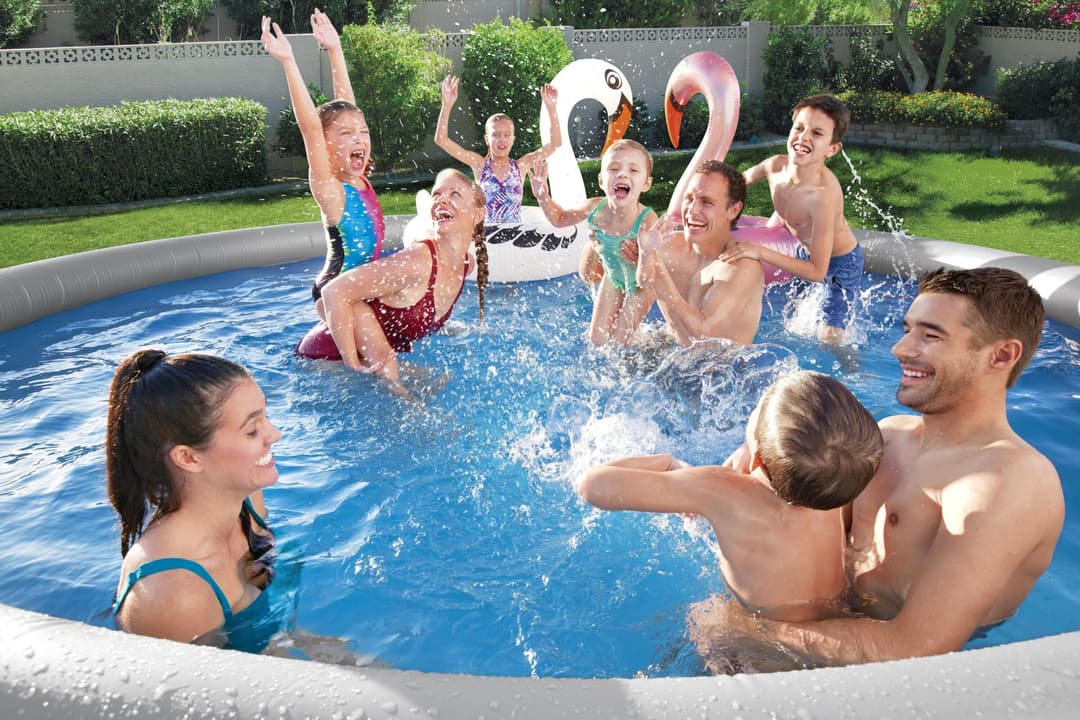 Piscine fuori terra Set piscina gonfiabile Fast Set da 457x122 cm Bestway 4