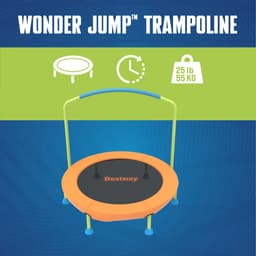 Giochi gonfiabili per bambini Tappeto elastico Wonderjump per bambini da 91 cm Bestway 9