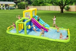 Giochi gonfiabili per bambini Parco acquatico gonfiabile Splash Course Bestway 2