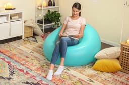 Arredo gonfiabile casa e giardino Poltrona pouf gonfiabile PoshPod Air Chair Bestway 3