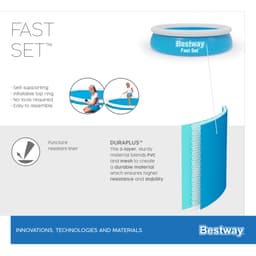 Piscine fuori terra Piscina gonfiabile Fast Set da 183X51 cm  Bestway 7