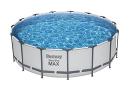 Piscine fuori terra Set piscina da 457x122 cm grigio chiaro Bestway 2