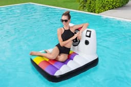 Gonfiabili mare per adulti Materassino gonfiabile Istantanea Retrò Bestway 7
