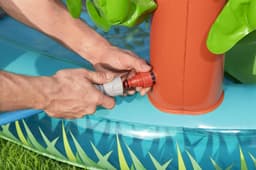 Giochi gonfiabili per bambini Playcenter gonfiabile Crocodile Cove per bambini Bestway 8