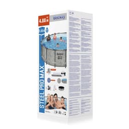 Piscine fuori terra Set piscina da 488x122 cm effetto pietra Bestway 7