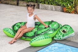 Gonfiabili mare per adulti Cavalcabile da piscina Tidal Turtle Bestway 5