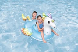 Giochi gonfiabili per bambini Cavalcabile gonfiabile da piscina Fantasy Unicorn Bestway 3