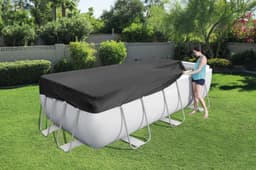 Coperture e Tappetini Copertura piscina da 404x201x100 e 404x201x122 cm Bestway 4
