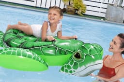 Gonfiabili mare per adulti Cavalcabile da piscina Tidal Turtle Bestway 7