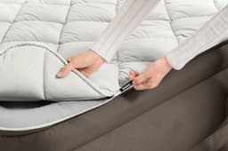 Materassi gonfiabili Materasso gonfiabile matrimoniale con topper da 203x152x51 cm Bestway 4