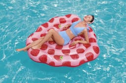 Gonfiabili mare per adulti Materassino gonfiabile Lampone Bestway 2