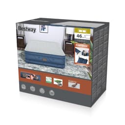 Materassi gonfiabili Materasso gonfiabile matrimoniale da 203x152x46 cm blu Bestway 9