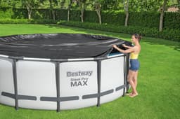 Coperture e Tappetini Copertura per piscina rotonda da 457 cm Bestway 5
