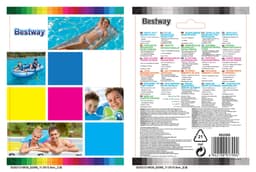 Accessori Piscine e Spa Toppa di riparazione da 6,5x6,5 cm Bestway 2