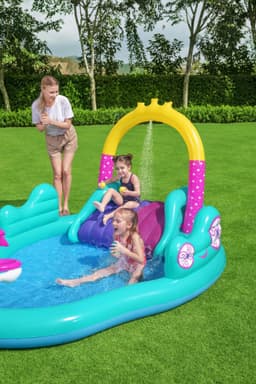 Giochi gonfiabili per bambini Playcenter gonfiabile Magico Unicorno Bestway 3