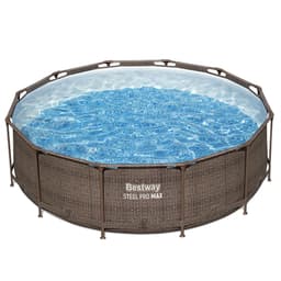 Piscine fuori terra Piscina solo struttura effetto rattan - 366x100 cm Bestway 1