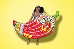 Gonfiabili mare per adulti Materassino gonfiabile Flirty Fiesta Pepper Bestway 4