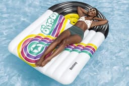 Gonfiabili mare per adulti Materassino da piscina LP Lounger Bestway 2