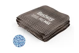 Ricambi Piscine e Spa Liner di ricambio per piscina rotonda Steel Pro MAX da 366x100 cm rattan marrone Bestway 2