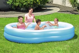 Giochi gonfiabili per bambini Piscina gonfiabile gioco Lago da 262x157x46 cm Bestway 3