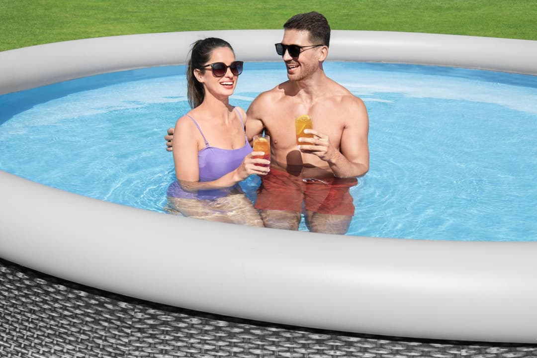 Piscine fuori terra Set piscina gonfiabile Fast Set da 457x84 cm Bestway 5