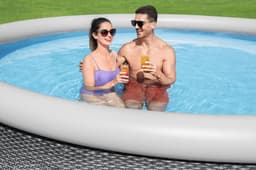 Piscine fuori terra Set piscina gonfiabile Fast Set da 457x84 cm Bestway 5