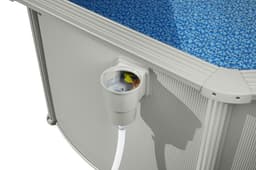 Piscine fuori terra Set piscina Hydrium grigio chiaro da 360x120 cm Bestway 8