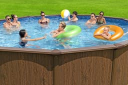 Piscine fuori terra Set piscina Hydrium effetto legno da 550x130 cm Bestway 4