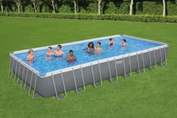 Piscine fuori terra Piscina solo struttura grigio scuro - 956x488x132 cm Bestway 2