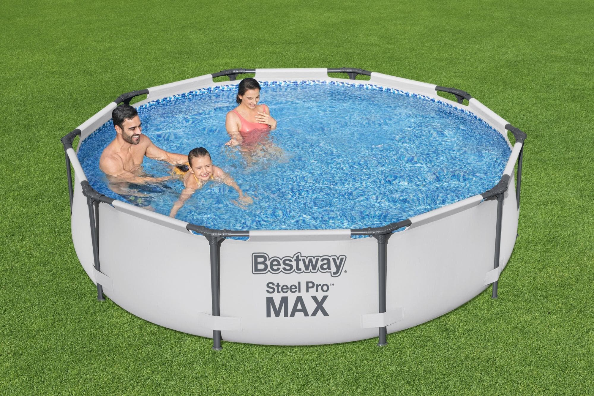 Piscine fuori terra Piscina grigio chiaro da 305x76 cm Bestway 3