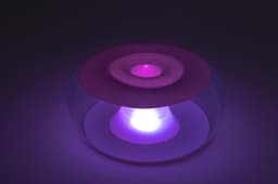 Arredo gonfiabile casa e giardino Pouf gonfiabile mini con luce LED integrata Bestway 5