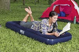 Materassi gonfiabili Materasso gonfiabile singolo blu Horizon da 185x76x22 cm Bestway 2