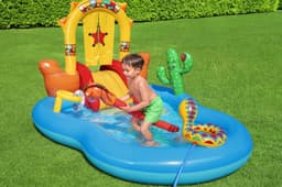 Giochi gonfiabili per bambini Playcenter gonfiabile Far West Bestway 4
