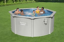 Piscine fuori terra Set piscina Hydrium grigio chiaro da 305x122 cm Bestway 3