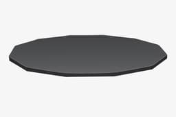 Coperture e Tappetini Copertura rotonda per piscina fuori terra da 427 cm Bestway 1