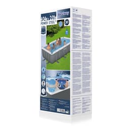 Piscine fuori terra Set piscina fuori terra rettangolare Power Steel da 404x201x100 cm Bestway 6