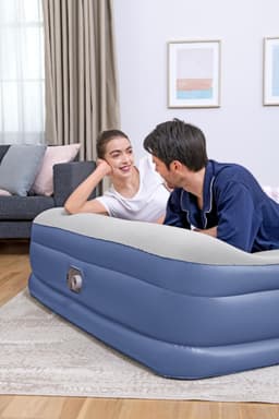 Materassi gonfiabili Materasso gonfiabile matrimoniale in Tritech da 203x152x46 cm Bestway 7