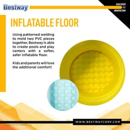 Giochi gonfiabili per bambini Fasciatoio gonfiabile portatile con giochi Bestway 8