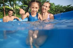 Piscine fuori terra Set piscina fuori terra rettangolare Steel Pro da 300x201x66 cm blu Bestway 5