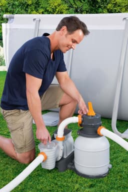 Accessori Piscine e Spa Pompa filtro a sabbia da 5.678 L/H Bestway 3
