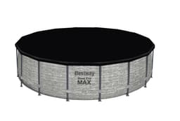 Coperture e Tappetini Copertura per piscina rotonda Steel Pro da 488 cm Bestway 3