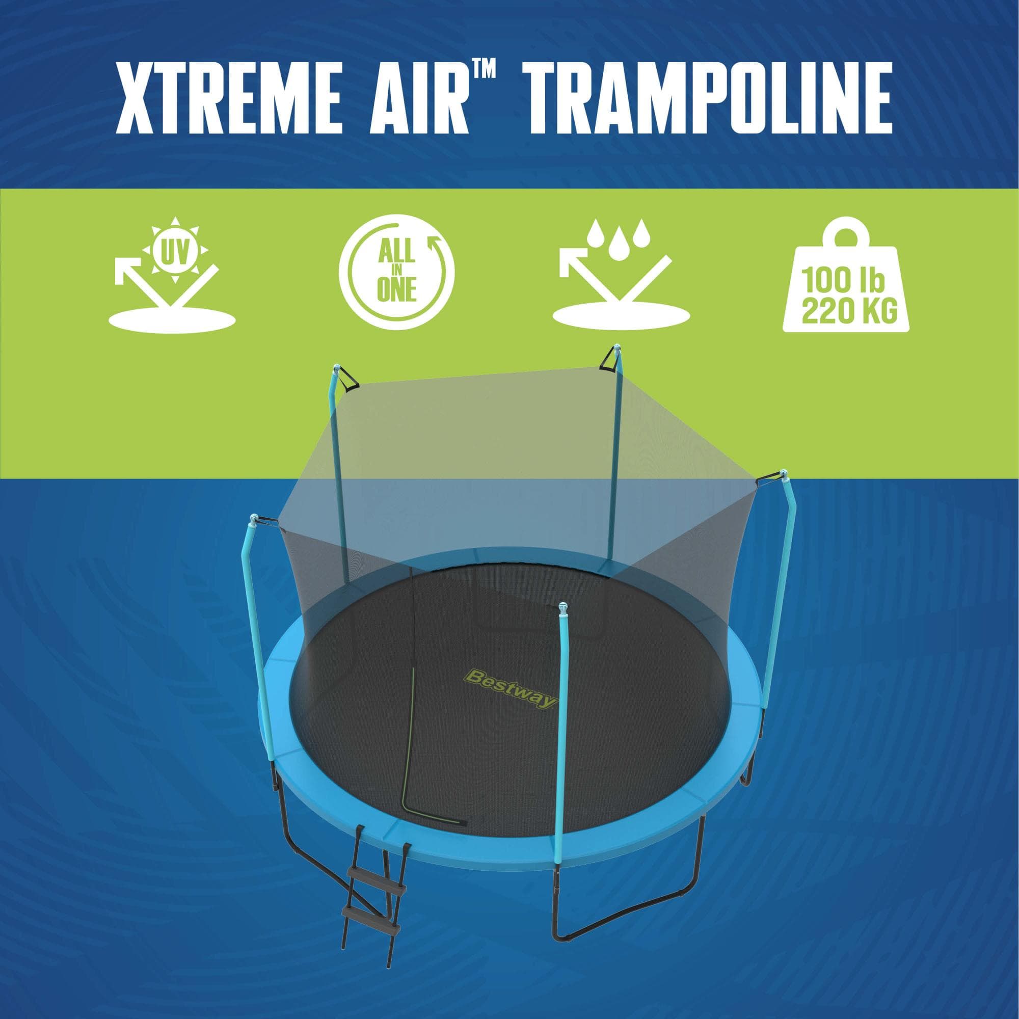 Trampolini Tappeto elastico Xtreme Air da 366 cm Bestway 3