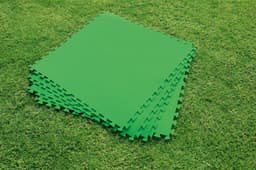 Accessori Piscine e Spa Tappeto sotto piscina componibile da 78x78 cm verde Bestway 5